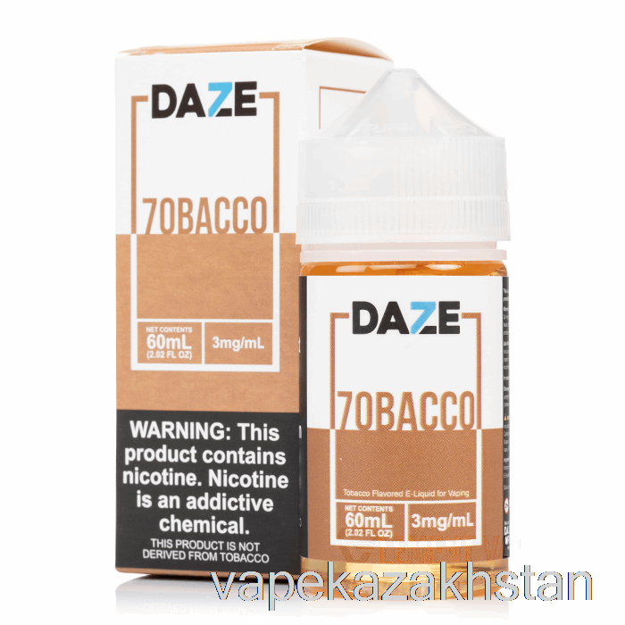 Vape Smoke 7obacco - 7 Daze E-Liquid - 60mL 0mg